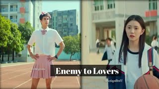 Enemies to lovers Chinese drama  xu Niannian and yang sihuo love story  Just for meeting you movie [upl. by Deehsar]