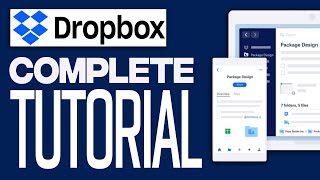 How To Use Dropbox COMPLETE GUIDE [upl. by Afatsom]