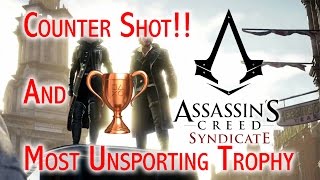 Assassins Creed Syndicate  How to Counter Shoot counter shot shooting amp Most Unsporting Trophy [upl. by Ikceb]