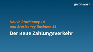 Neu in StarMoney 14 und StarMoney Business 11  Der neue Zahlungsverkehr [upl. by Llenel]