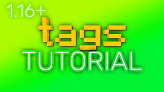 Minecraft TAG Command Tutorial Working 119 [upl. by Leavelle]