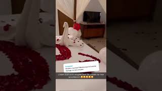 Les pétales de roses en abondance viralshort mariage wedding viralvideo reels tiktok [upl. by Nwahsram]