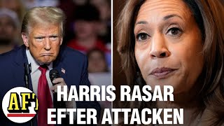 Kamala rasar efter attacken – nu utreds Trump [upl. by Isied]