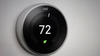 e73 Error on Nest Thermostat [upl. by Ernaldus]