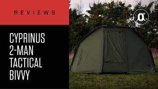 CARPologyTV  Cyprinus 2Man Tactical Bivvy Review [upl. by Hajile]