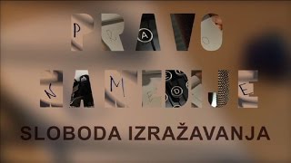 Pravo na medije  Sloboda izražavanja [upl. by Herrmann]