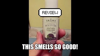 Aroma Naturals Lavender Beauty Oil REVIEW [upl. by Heyman651]