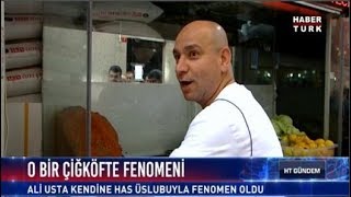 Meşhur Çiğ Köfteci Ali Usta Fenomen Oldu [upl. by Dalpe157]