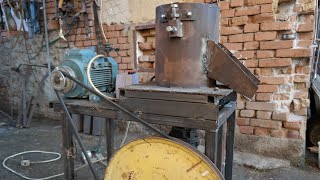 DIY Feed Pellet Machine  DIY Pellet Mill [upl. by Llohcin]