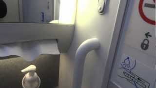 B787のトイレのドア lavatorys door in B787 [upl. by Ogeid616]