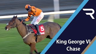 THISTLECRACK sparkles in King George on just fourth start over fences 2016 [upl. by Files]