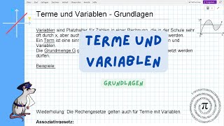 Terme und Variablen  Grundlagen [upl. by Aihsenrad]