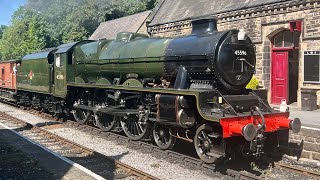 Peak Rail Steam Gala featuring Jubilee 45596 quotBahamasquot on 11th August 2024 [upl. by Eikkin]