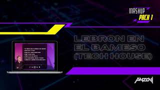 El Alfa  Lebron En El Bameso Anzoni Tech House Edit [upl. by Nrublim708]