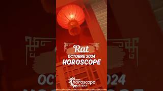 Votre Horoscope Chinois mensuel doctobre 2024 du rat [upl. by Thaine869]