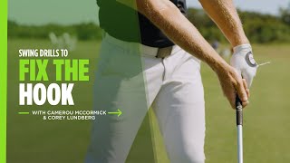 Drills to Stop Hooking the Golf Ball  Titleist Tips [upl. by Safir]