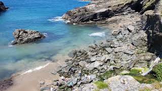 Tintagel coast Cornwall 27th July 2024 [upl. by Yusem]