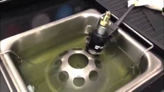 Fuel Injector Cleaning 12 Prepping cold start for cleaning [upl. by Raual]