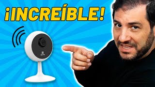 EZVIZ C1C LA MEJOR CÁMARA PRECIOCALIDAD  Unboxing y Review [upl. by Nidnal]