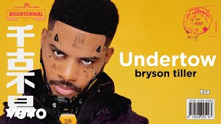 Bryson Tiller  Undertow Visualizer [upl. by Dnilasor]