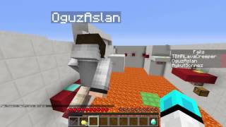 Minecraft Parkur Haritası  Sprint Lava Parkour [upl. by Savannah]