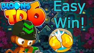 How to Beat Encrypted on Half Cash No Monkey Knowledge Bloons TD 6 [upl. by Hunger]