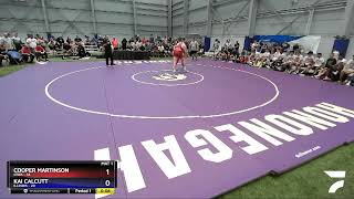 285 Lbs Placement Matches 8 Team  Cooper Martinson Iowa Vs Kai Calcutt Illinois 9634 [upl. by Qifar]