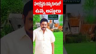 నిమ్మకూరులో హరికృష్ణ ఆస్తులు  Harikrishna Assets in Nimmakuru  Jr NTR  Tollywood Nagaram [upl. by Ferdinanda]