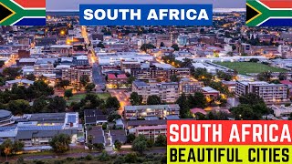 Top 10 Most Beautiful Cities in South Africa Largest Cities [upl. by Naynek654]