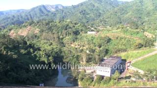 Doyang hydro electric dam and plant in Nagaland [upl. by Sanferd]