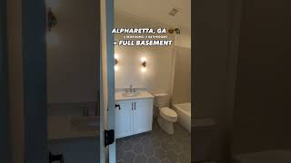 ALPHARETTA GA 4 BEDROOMS 5 BATHROOMS amp FULL BASEMENT [upl. by Rhona]