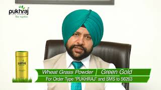 Wheat Grass Powder By  Pukhraj [upl. by Oznecniv291]