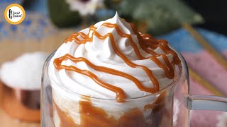 Caramel Frappuccino Recipe By Food Fusion [upl. by Nyleahcim]