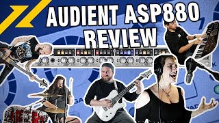 Audient ASP880 8Channel Mic Pre Review [upl. by Isma]