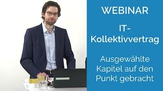 Webinar quotITKollektivvertragquot [upl. by Yessej]