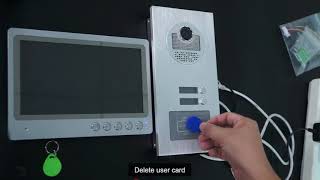 How to set up and create WIFI Wired Video Intercom Wired Video Doorbell Door Phone Intercom [upl. by Dwane]