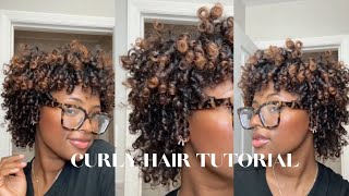 CURLY HAIR ROUTINE  Defined Curls  2024 [upl. by Cr]