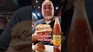 Have to See Louisiana Hot Sauce 🔥🍔spicy [upl. by Cott]