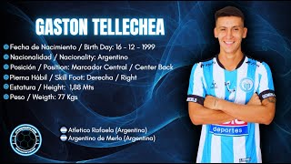 Gaston Tellechea 2  Marcador Central  Center Back  Argentino de Merlo 2024 [upl. by Rexana]