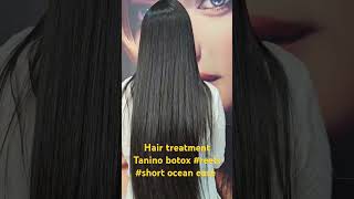 Hair treatment Tanino botox reels short video [upl. by Beckerman]