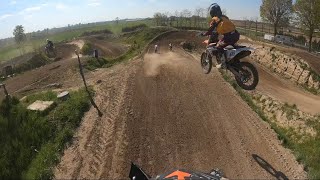 Full Laps at Mx Rivarolo KTM 125sx [upl. by Aissatsana]