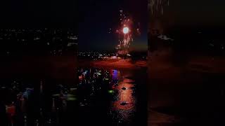 4th of July fireworks at Mattress Mack’s house 🇺🇸🦅 merica atx austin laketravis fireworks [upl. by Ittap]