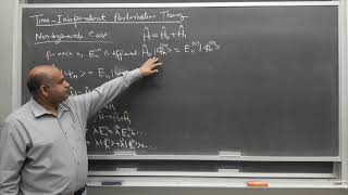 9 Fundamentals of Perturbation Theories in Quantum Mechanics [upl. by Elwin]