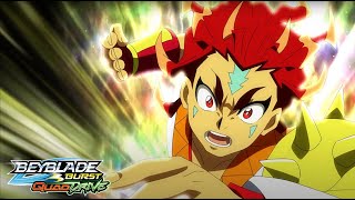 BEYBLADE BURST QUADDRIVE Latin American Spanish Conoce a los Bladers Rashad [upl. by Naida256]