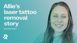 Allies Laser Tattoo Removal Journey [upl. by Ettecul283]