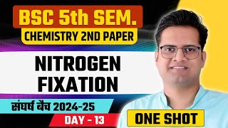 Nitrogen FixationDay13BSc 5th Semester ChemistryBe DKDian [upl. by Lahcsap]