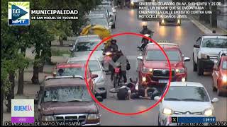 Peleas choques y violencia de género las imágenes captadas por las cámaras de la Capital [upl. by Guevara808]