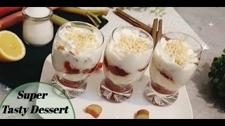 How To Make Rhubarb Compote Dessert  Rhubarb Dessert  Rhubarb Recipes  eimfachlecker [upl. by Oznohpla47]