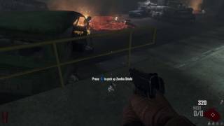 Call of Duty Black Ops 2 Tranzit Zombies shield Glitch [upl. by Marcus]