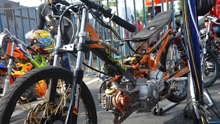 AHRS Drag Bike Jupiter TU 200 cc Pells King drag championship AHRS series 4 bantul [upl. by Mazur]